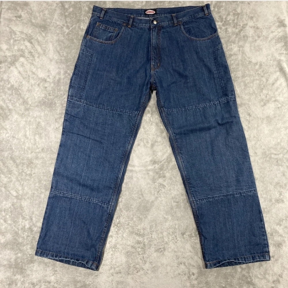 Slider motorcycle riding jeans.
